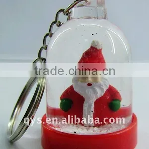 Santa Claus Snow Ball Key Chain/Key Ring thumbnail-1