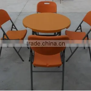 Colorful 80cm Round Plastic Banquet Table thumbnail-1