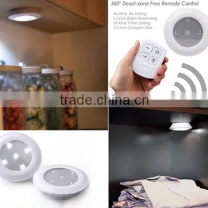 Kitchen Closet Under Cabinet LED Wireless Puck Lighting thumbnail-5