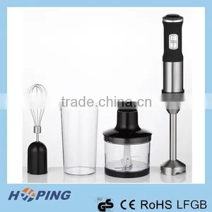 Black Hand Blender Set With Chopper thumbnail-2