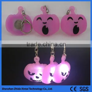 Cute 3D Image Silicone LED Light Keychain thumbnail-4