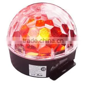 New Hot Sale Pro Colorful RGBWYP 6PCS 3W DJ LED Crystal Magic Ball Light With High Bright Lighting thumbnail-2