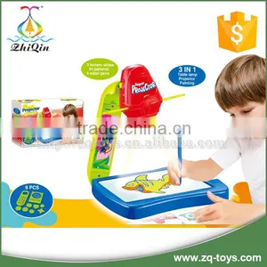 3in1 Kids Educational Projector Painting Toy thumbnail-1