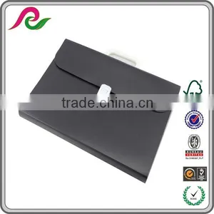 CE Certificate Holder File Folder in Black Color thumbnail-1