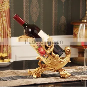 Golden Ceramic Champagne Bottle Holder thumbnail-1