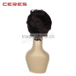 Hot Sales Virgin Human Hair Half Wigs Afro Kinky Curly Half Wig thumbnail-4