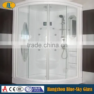 High Quality Tempered Glass Shower Partition for Wholesale thumbnail-1