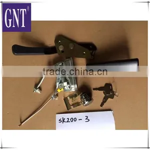 SK200-3 Excavator Cab Door Lock thumbnail-1