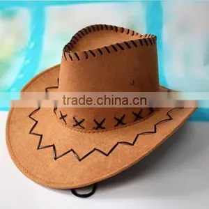 Cheap New Style Crochet Cowboy Hats Made In Mexico thumbnail-2