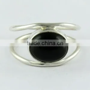 Just Wondering !! Black Onyx 925 Sterling Silver Ring, Handmade Silver Jewelry, Gemstone Silver Jewelry thumbnail-2