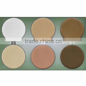 Natural Looking Long Lasting Smooth Oil Control 6 Color Pressed Powder Compact Wholesale thumbnail-5