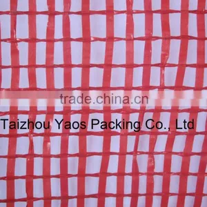 Red PP Tubular Mesh Bag Onion Circular Tubular Bag thumbnail-6