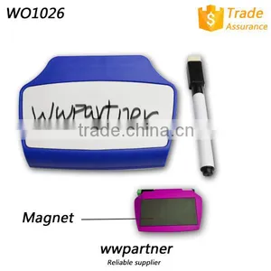 Promotional Magnetic Memo Pad With Pen Holder Custom Printed thumbnail-1
