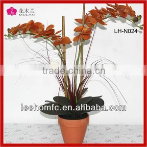 Plastic Fabric Orchid Flower Decorative Artificial Flower thumbnail-5