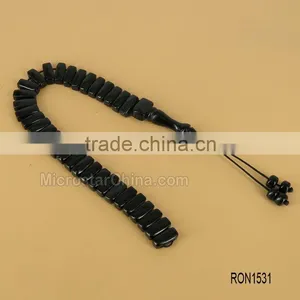Creative Products 66pcs 8mm Lapis Tasbeeh Beads Tesbih Islamic Prayer Beads thumbnail-6