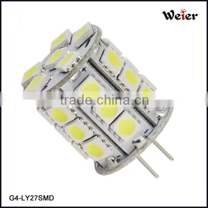 G4 Led Bulb 12V AC/DC 4w 27SMD 5050 LED thumbnail-1