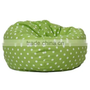 Green Dots Bean Sack Beanbag Chair thumbnail-1