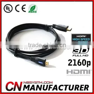 A to D Type Micro HDMI Cable 6FT Micro HDMI to HDMI Male Adapter Converter Cable Droid EVO HTC 4G 1080P thumbnail-1