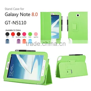 Multi Angle Foldable Luxury Leather PU STAND Case for Samsung Galaxy Note 8.0 GT-N5110 Tablet thumbnail-1