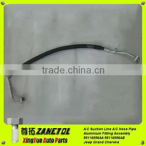 Auto Air Conditioning Plumbing Suction Line A/C Hose Pipe Aluminium Fitting Assembly 55116556AA 55116556AB Jeep Grand Cherokee thumbnail-1