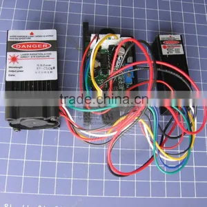 TEM Stage Lighting 650nm 150mW Red + 532nm 50mw Green Laser Module Diode TTL 12V thumbnail-2