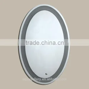 Oval Shape Bathroom Wall Mounted Illuminated LED Mirror thumbnail-1