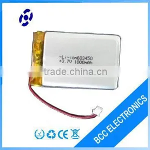 3.7v Lithium Rechargeable Battery Lipo Battery Cell 603450 thumbnail-1