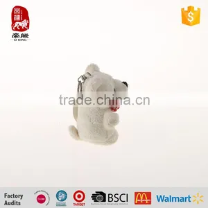 Plush Teddy Bear Keychain Wear Bow Tie China Manufacture thumbnail-3