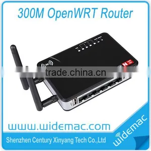 Openwrt Router 2T2R 300Mbps Ralink RT3052 Chipset WiFi Router With 2dBi Detachable Antenna thumbnail-1