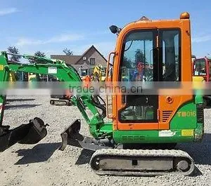 USED MACHINERIES - TAKEUCHI TB016 MINI EXCAVATOR (6185) thumbnail-1