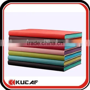 Print A5 Leather Notebook With Colored Edge thumbnail-1
