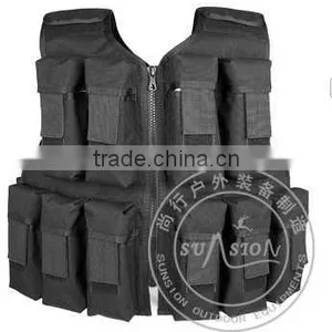 Military Tactical Vest With Pouch Convenient thumbnail-1