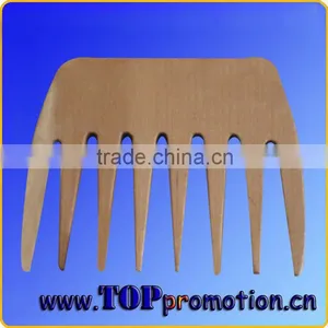 Personalized Wooden Hair Comb With Wide Tooth thumbnail-1