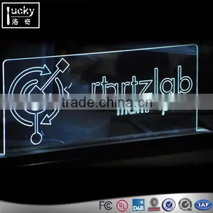 Acrylic Edge Lit LED Sign, Edge Lighting LED,Edge Lit Displays thumbnail-1