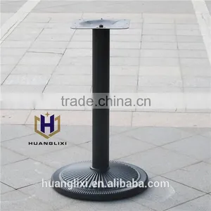 Cast Iron Round Metal Restaurant Table Legs for Sale thumbnail-1