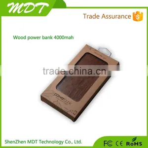 Upscale Wood Power Bank,2600mah Usb Portable Power Bank External Battery/portable Charger External Battery Power Bank Wholesale thumbnail-2