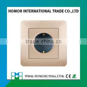 Aluminum Brush Round Deep Outlet Switch thumbnail-6