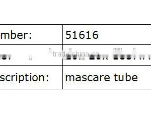 Cheap Glossy Aluminium Mascara Container thumbnail-3