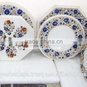 Manufacturer of Marble Inlay Table Top, Marble Inlay Coffee Table Tops thumbnail-1