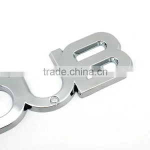 Wholesale Customized Size DUB Car Chrome Plastic Large 3d Letters thumbnail-2