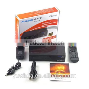 Freesat v7 Combo Satellite Receiver Full hd Digital Dvb t2 & s2 Combo Set Top Box Cccam Support thumbnail-1