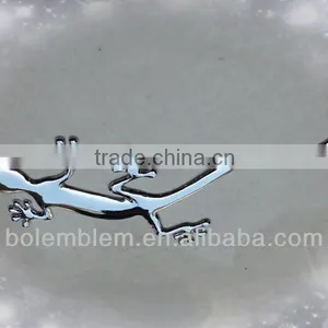 Plastic Chrome Gecko Badge thumbnail-1