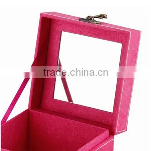 Three-tiered Luxury Storage Box With Metal Lock thumbnail-5