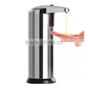 New Stainless Steel Automatic Handsfree IR Sensor Soap Liquid Sanitizer Dispenser thumbnail-1