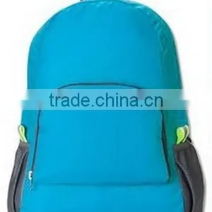 Promotional Polyester Backpacks W/ Your Logo - Blue thumbnail-1