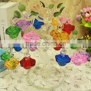 Rose Three Crystal Wedding Gifts thumbnail-1