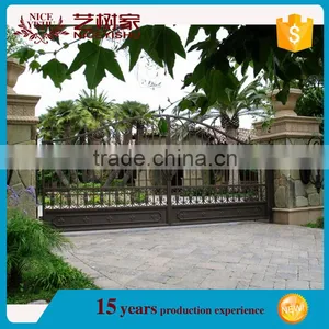 Swing Open Style,fancy Gates,residential bi Folding Gate thumbnail-1