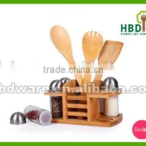 2016 Best Selling Premium Custom Made Glass Bottle Spice Rack Set,salt and Pepper Shakers thumbnail-4