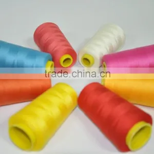 China Hubei 100% Polyester Spun Yarn 40/2 5000Yards 5000meters thumbnail-2