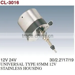Windshield Wiper Motor/Windscreen Wiper Motor/Auto Wiper Motor For UNIVERSAL TYPE 85MM 12V STAINLESS HOUSING thumbnail-1